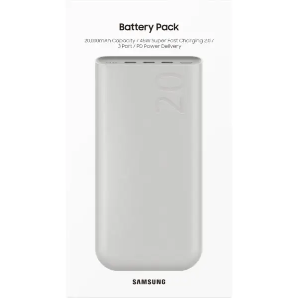Powerbank Samsung EB-P4520XUEGEU PD45W 20000mAh 
