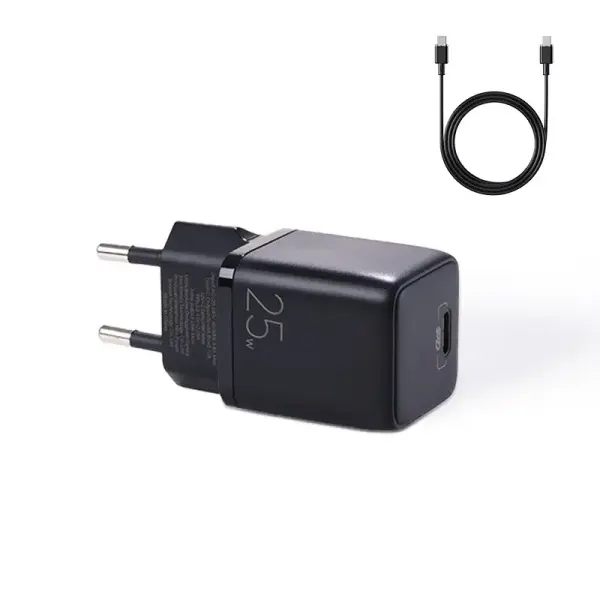 Joyroom mini fast charger USB Type C PD 25W EU pakrovėjas 