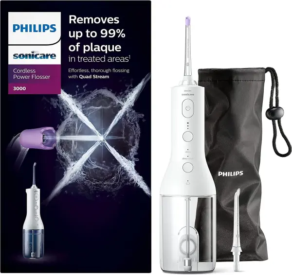 Philips Sonicare Power Flosser 3000 HX3826 burnos irigatorius 