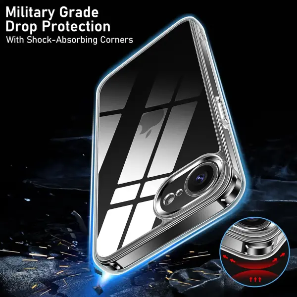 Silikoninis dėklas Clear Case Apple iPhone 16e 