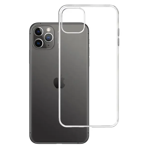 Silikoninis dėklas 3MK Clear Case Apple iPhone 14 Plus 