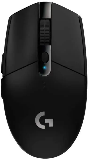 Logitech G305 Lightspeed JUODA  žaidimų kompiuterinė pelė 