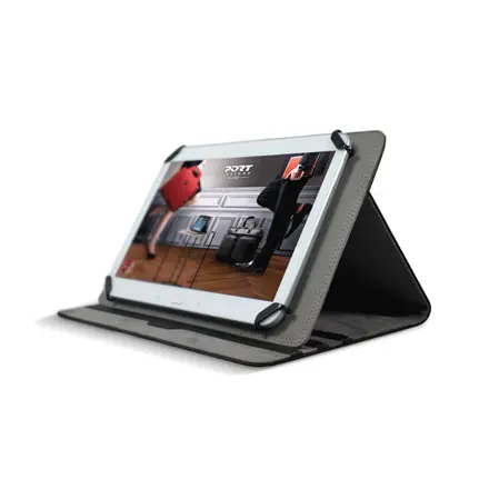 PORT DESIGNS MUSKOKA Tablet case 360° 7/8" Black, Folio 