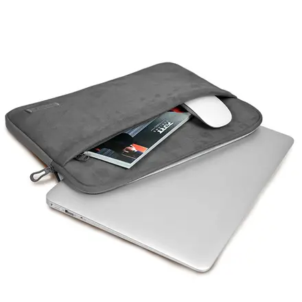 Port Designs Milano Fits up to size 15.6 ", Grey, Sleeve, 