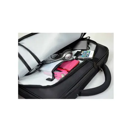 Port Designs Courchevel Fits up to size 15.6 ", Black, Shoulder strap, Messenger - Briefcase 