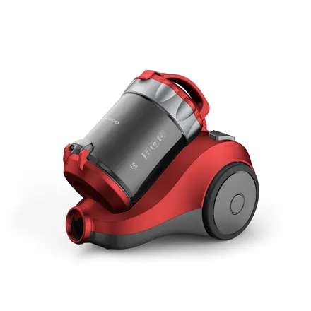 DAEWOO Vacuum Cleaner RCH-120R Bagless, Red, 800 W, 2 L, E, A, E, E, 84 dB, HEPA filtration system, 