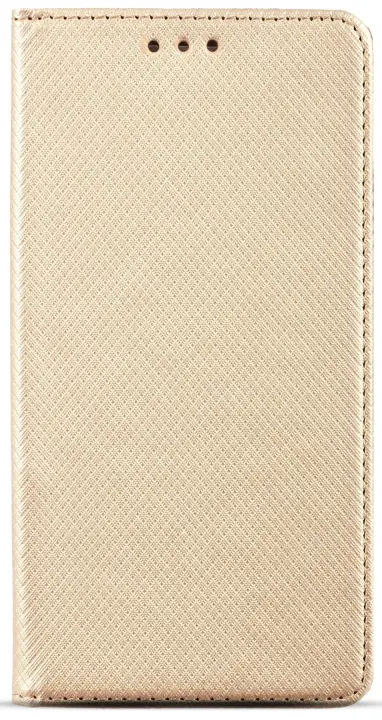 Atverčiamas dėklas Smart Magnet Huawei Y5II Auksinis