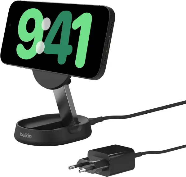 Belkin, BoostCharge Qi2 15W magnetinis įkroviklis Magsafe Black