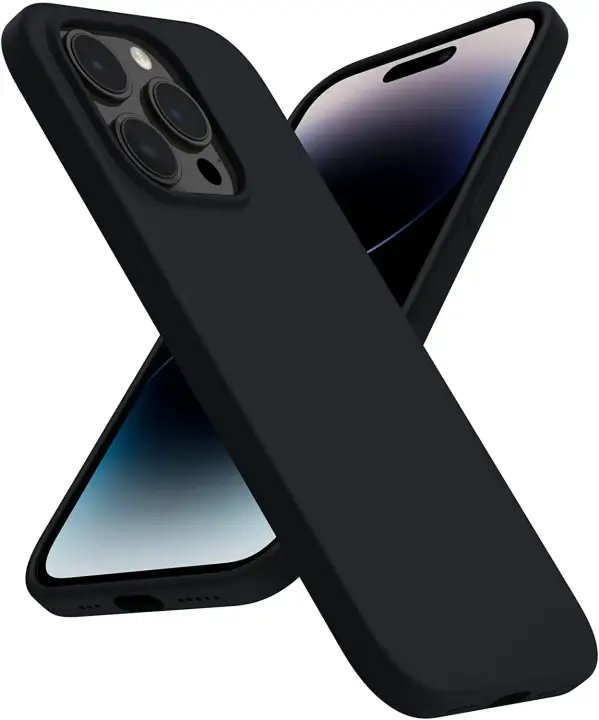 Liquid Silicone dėklas  Apple iPhone 16 Plus Black