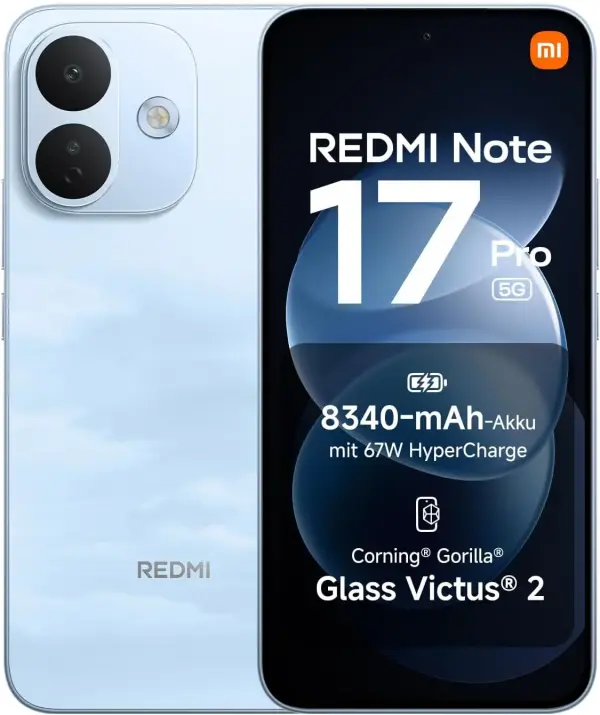 Xiaomi Redmi Note 17 Pro 5G 256GB 6GB RAM Blue