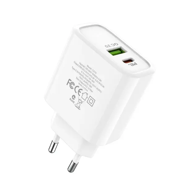 Hoco C57A USB Quick Charge 3.0 + PD (3.1A) 2USB 