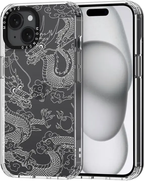 MOSNOVO iPhone 15 Plus deklas Dragon