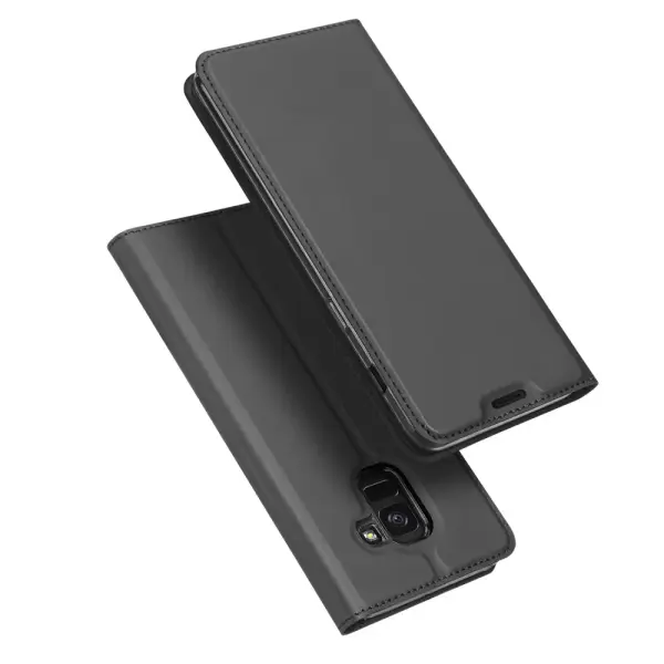 Atverčiamas dėklas DUX Skin Pro Huawei Y6 2018 Juodas