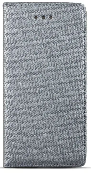 Atverčiamas dėklas Smart Magnet Huawei Y5II Sidabrinis