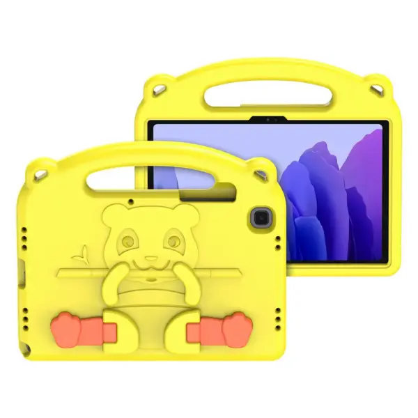 Dux Ducis Panda kids deklas Samsung Galaxy Tab A8 X200/X205 Geltona