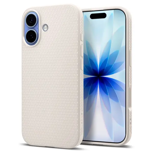 Dėklas Spigen Liquid Air Apple iPhone 17 Titaninis