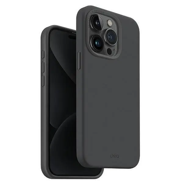 UNIQ Lino Hue MAGSAFE IPHONE 15 Pro Max deklas Gray