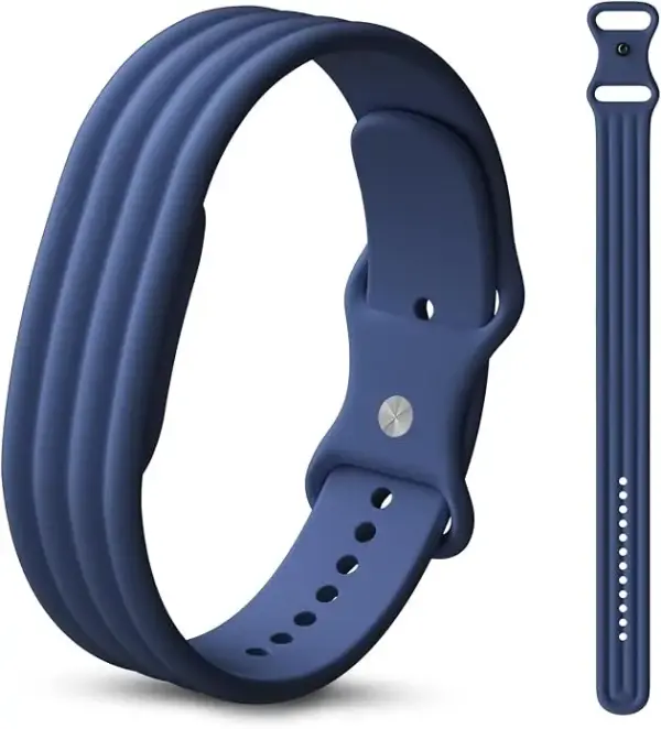 Fitbit Air pakaitinis silikoninis dirželis Navy