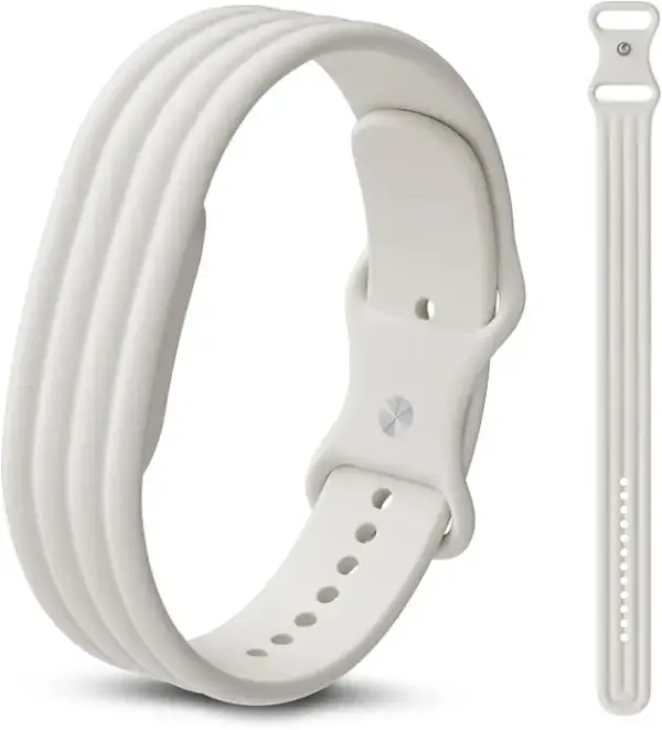 Fitbit Air pakaitinis silikoninis dirželis Cream