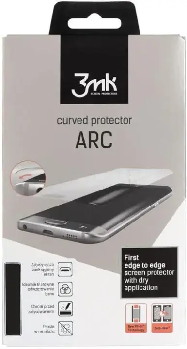 3MK Curved Protector ARC Samsung Galaxy S10 apsauginė ekrano plėvelė 