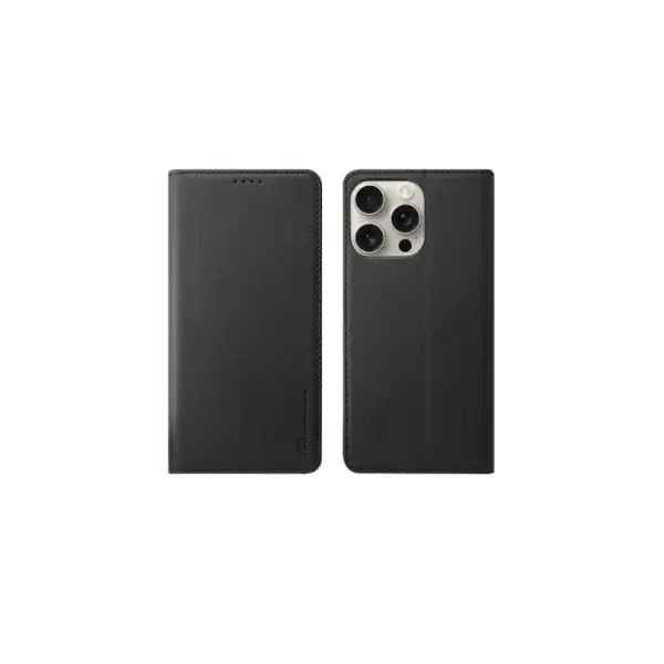 Dėklas HDD Magnetic Wallet Case Samsung A576 A57 5G Juoda