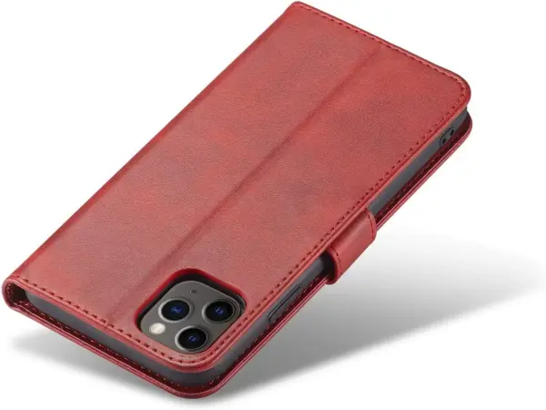 Dėklas Wallet Case Xiaomi Poco X6 5G Raudonas