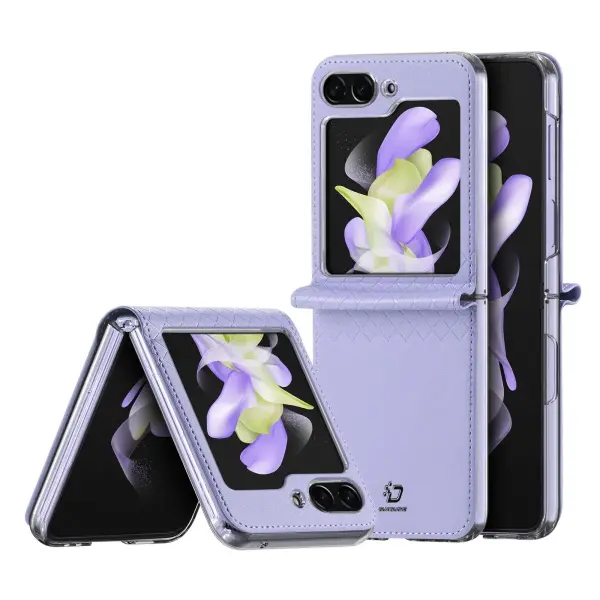 Dėklas Dux Ducis Bril Samsung Z Flip5 Violetinis