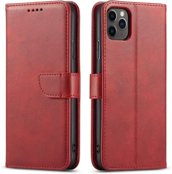 Dėklas Wallet Case Samsung A35 5G Raudonas