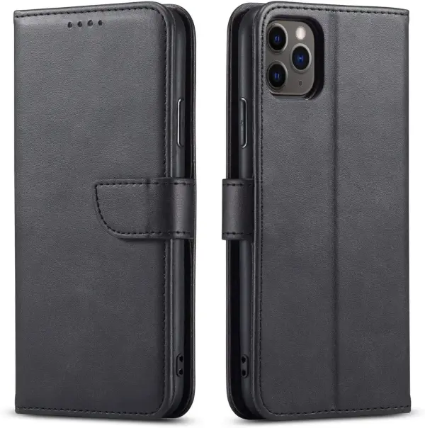 Dėklas Wallet Case Xiaomi Poco X6 5G Juodas