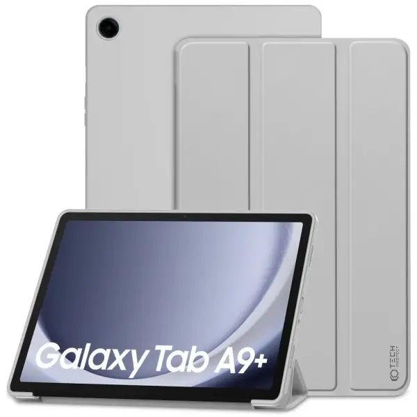 Dėklas Tech-Protect SmartCase Samsung  Tab A9 Plus/ Tab A11 Plus Pilkas