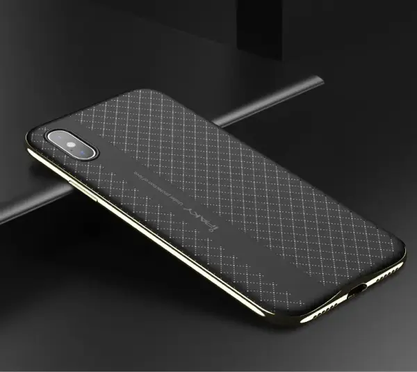Dėklas Ipaky D-One Apple iPhone Xs Max Auksinis