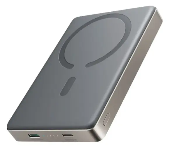 Išorinė baterija Power Bank Joyroom JR-PBM08 Pro 20W Magnetic Wireless 10000mAh Natural Titanium 