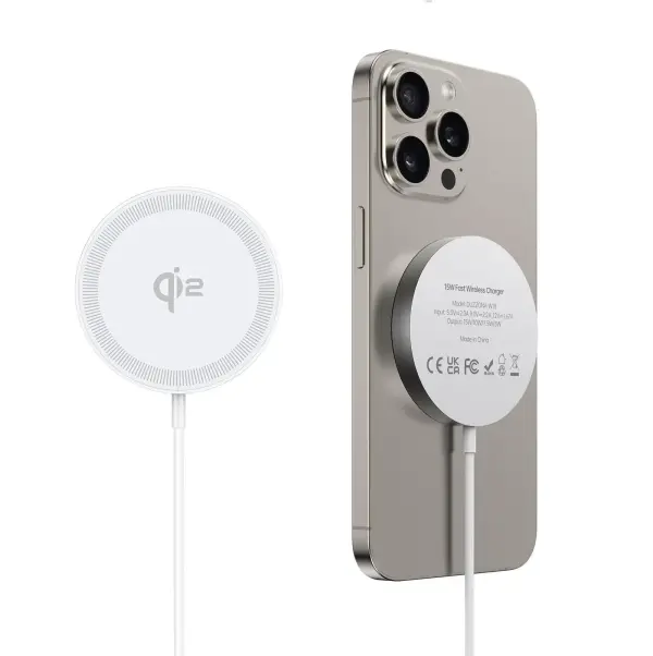 Magnetinis Įkroviklis belaidis W18 Qi2 Magnetic Wireless Charger 15W 