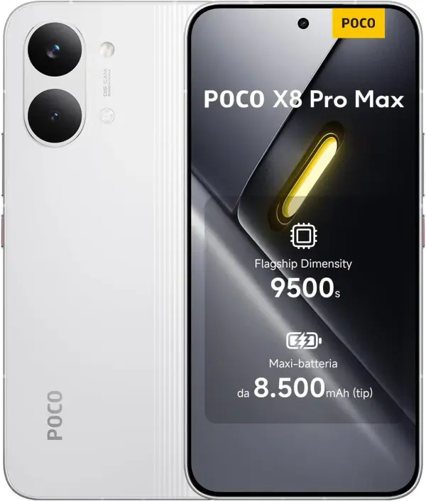 Xiaomi Poco X8 PRO MAX 5G 256GB 12GB RAM White