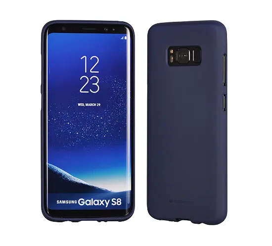 Silikoninis dėklas Jelly Soft Huawei Y6 2018 Mėlynas