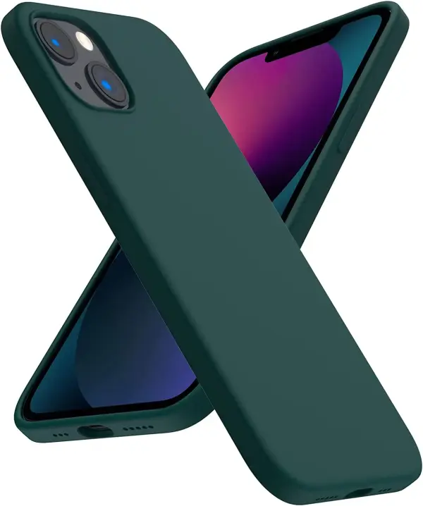 Acronix Liquid Silicone dėklas  Apple iPhone 13 Olive Green