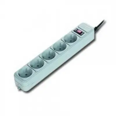 Gembird SPG3-B-10C Sockets quantity 5, Surge protector 