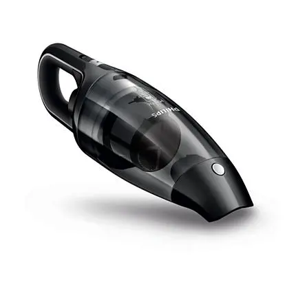 Philips MiniVac FC6141 Warranty 24 month(s), Handheld, Deep black with silver accents, • Suction power (max): 22 W W, 81 dB 