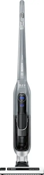 Bosch Vacuum cleaner Athlet BCH6256N1 Warranty 24 month(s), Battery warranty 24 month(s), Handstick, Silver, 0.9 L, Cordless, 60 min, 25.2 V 