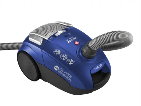 Hoover Vacuum cleaner TE70_TE30011 Warranty 24 month(s), Bagged, Blue, 700 W, 3.5 L, A, A, B, A, 69 dB, HEPA filtration system, 
