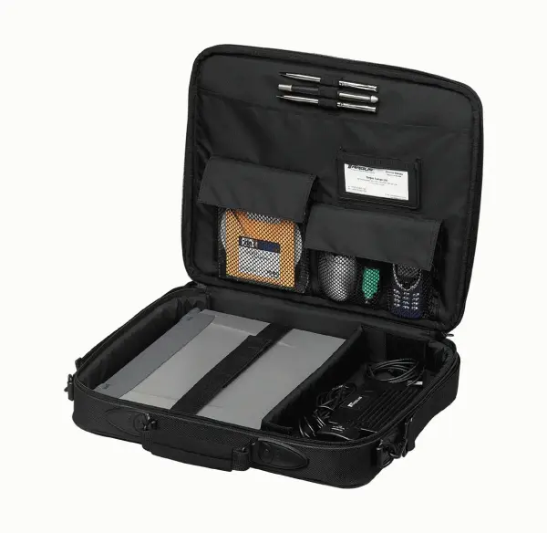 Targus Classic Clamshell Case Fits up to size 15.6 ", Black, Shoulder strap, Messenger - Briefcase 