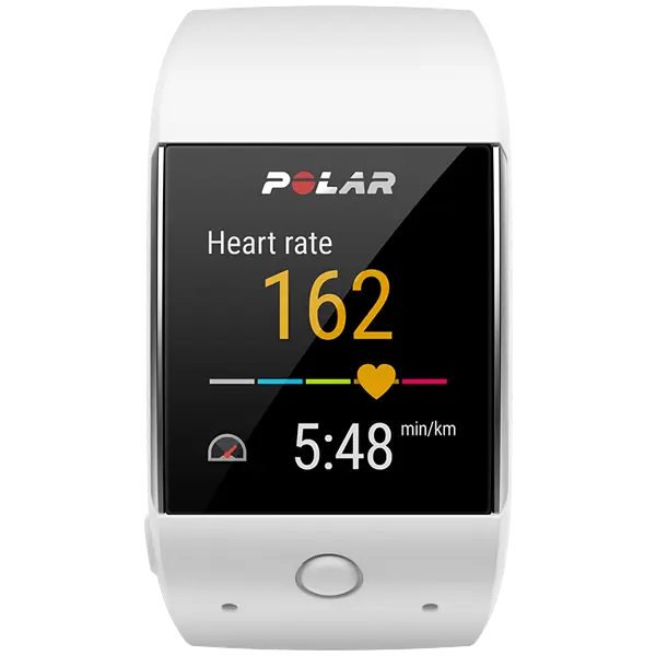 Polar M600 TFT, Warranty 24 month(s), 63 g, Bluetooth, Heart rate monitor, Waterproof, White, GPS (satellite) 