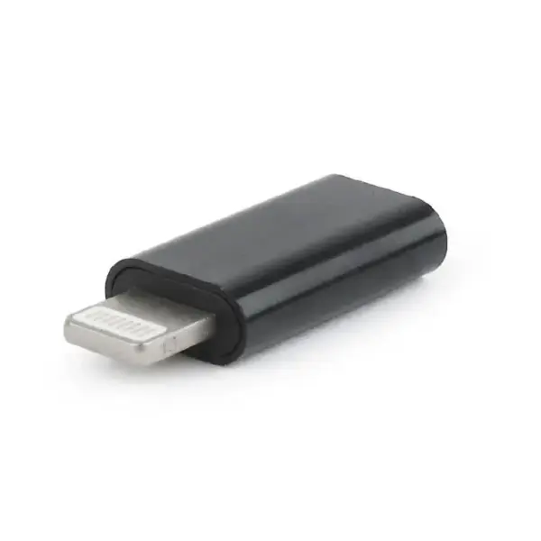 Gembird USB Type-C adapter (CF/8pin M), Black 