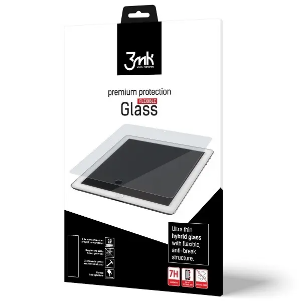 3MK FlexibleGlass 9.7 ", Transparent, Screen protector, iPad 3, Apple, Hybrid glass 