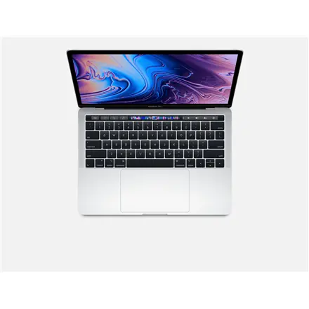 Apple MacBook Pro Retina with Touch Bar Silver, 13.3 ", IPS, 2560 x 1600, Intel Core i5, 8 GB, LPDDR3, SSD 256 GB, Intel Iris Plus 645, Without ODD, macOS Mojave, 802.11 ac, Bluetooth version 5.0, Keyboard language English, Russian, Keyboard backlit 