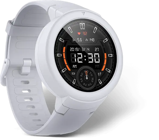 Amazfit Verge Lite Smart Watch,White 