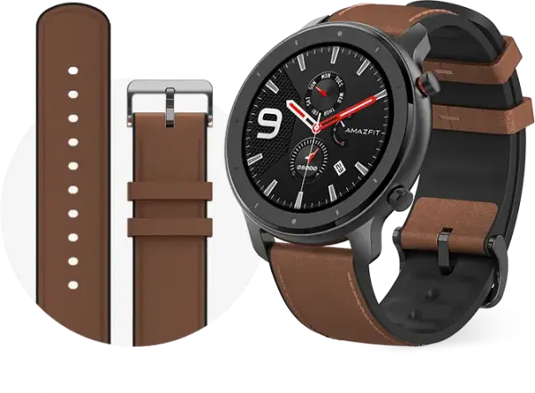 Amazfit Smart Watch GTR 47mm Aluminium Alloy, 410 mAh, Touchscreen, Bluetooth, GPS (satellite), Waterproof 
