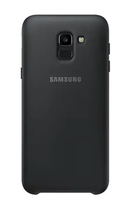 Originalus silikoninis dėklas Dual Layer Cover Samsung Galaxy J6 2018 