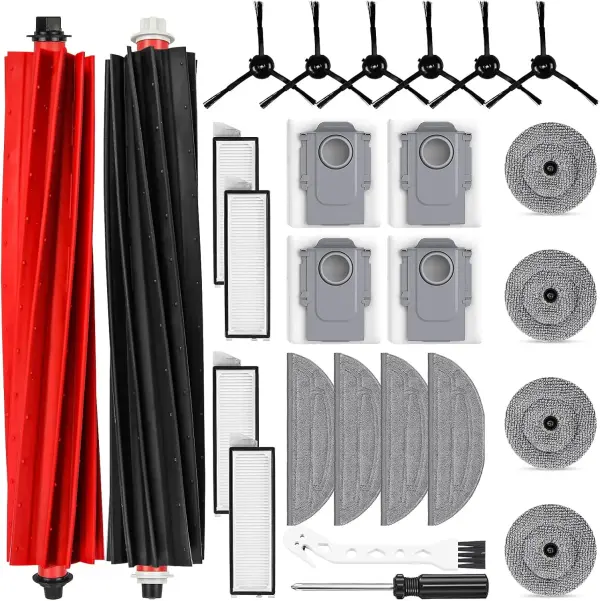 26 priedų komplektas, skirtas „Roborock S8 MaxV Ultra“ 