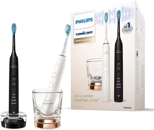 Dantų šepetėlis PHILIPS Sonicare DiamondClean 9000 HX9914/57, 2vnt 